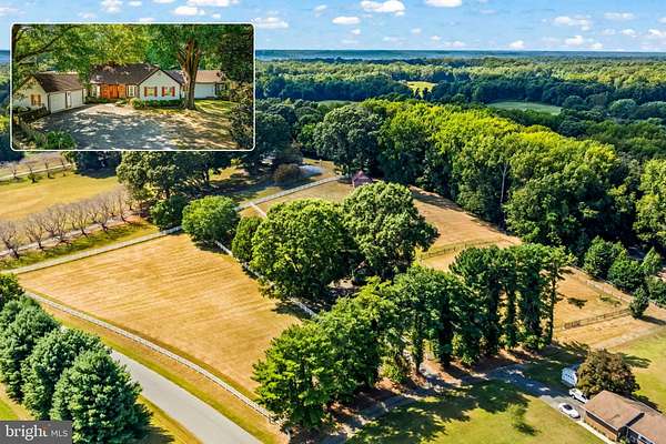 4.64 Acres of Residential Land with Home for Sale in Huntingtown, Maryland