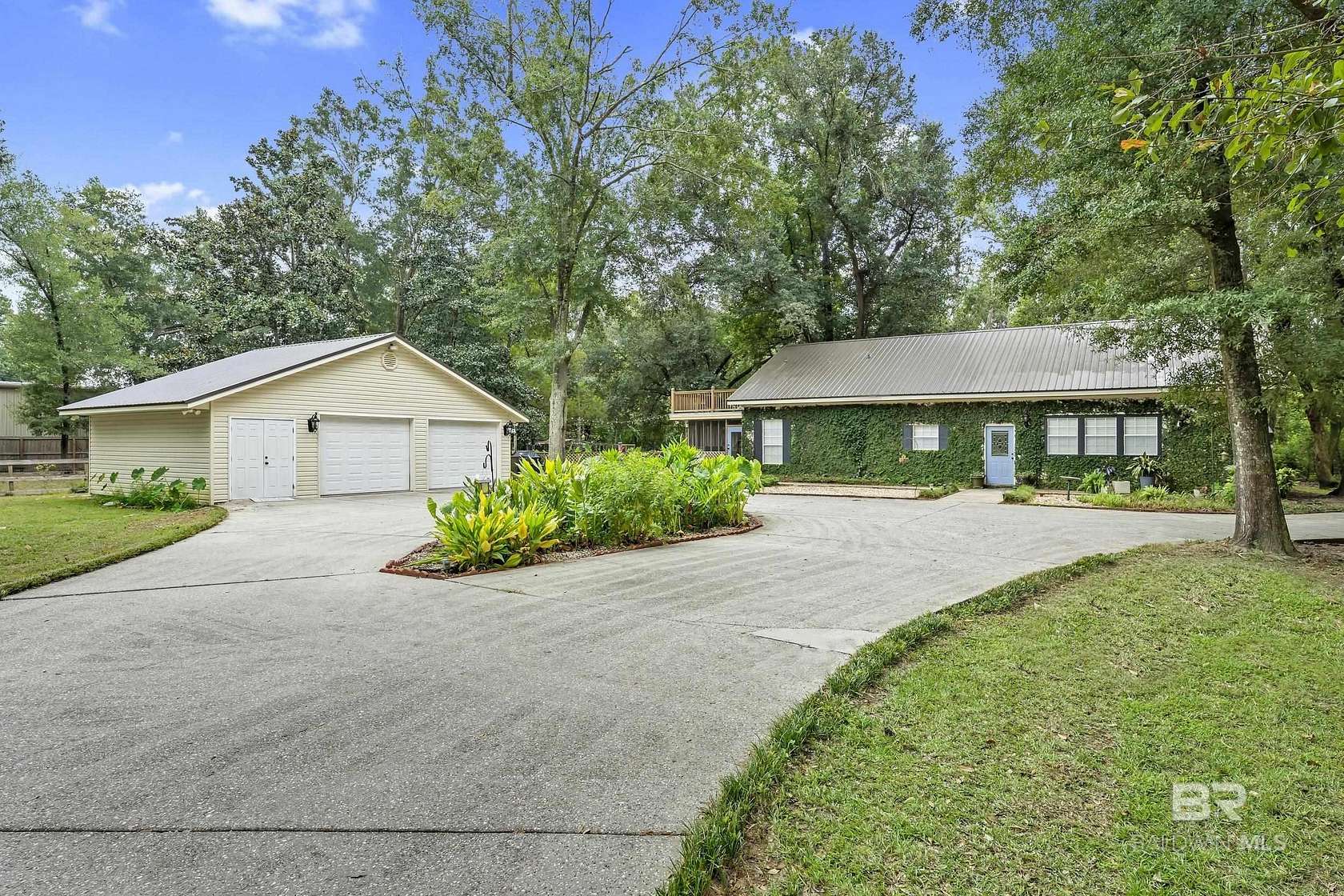 1.5 Acres of Residential Land with Home for Sale in Silverhill, Alabama