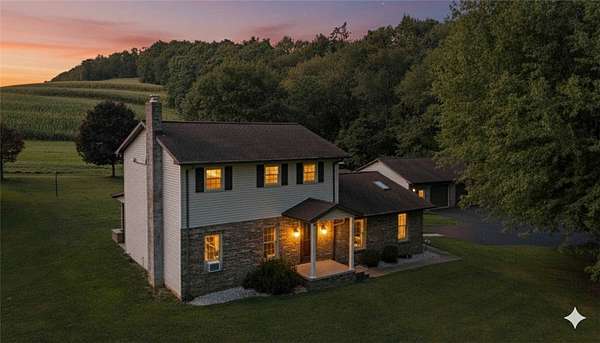 9.7 Acres of Residential Land with Home for Sale in Rayne Township, Pennsylvania