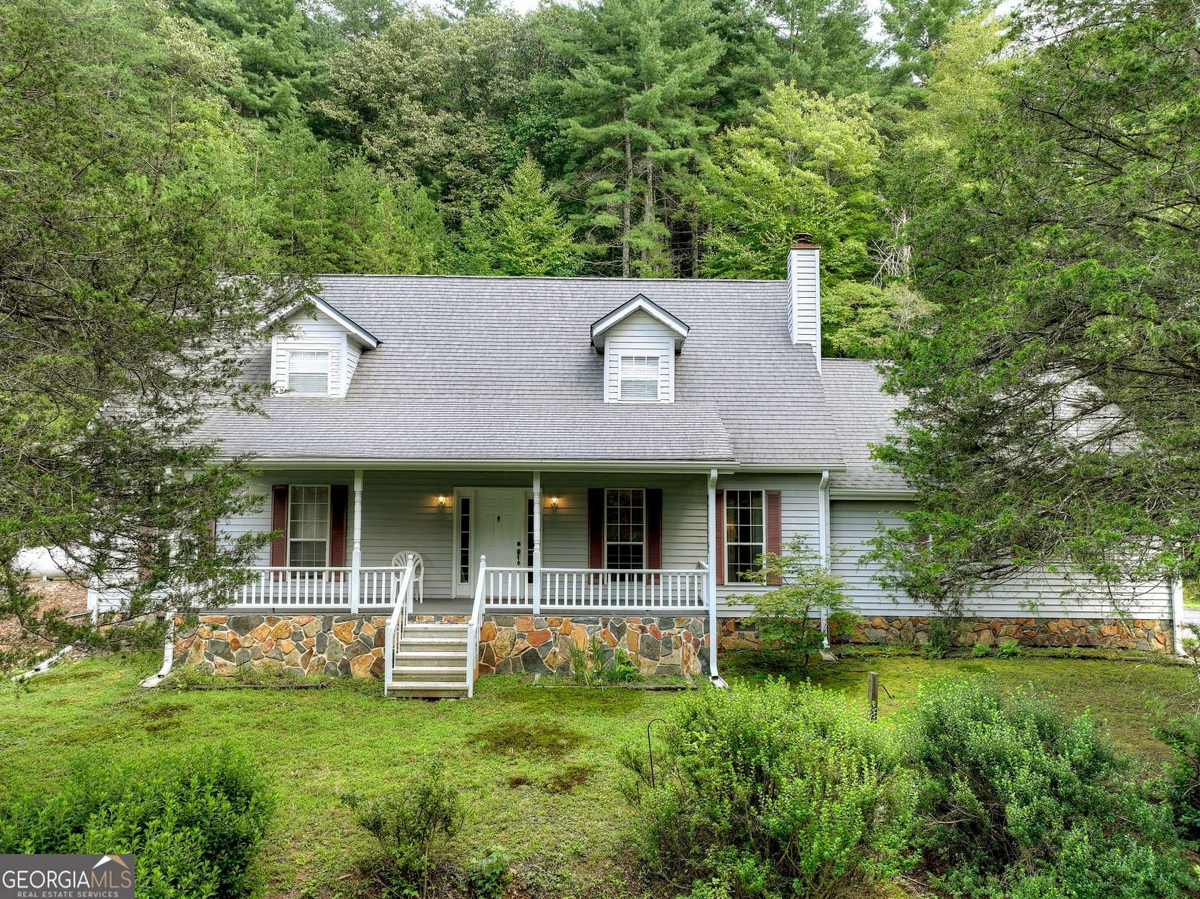 15.1 Acres of Recreational Land with Home for Sale in Cherry Log, Georgia