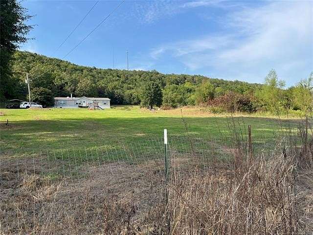 11.8 Acres of Recreational Land with Home for Sale in Quinton, Oklahoma