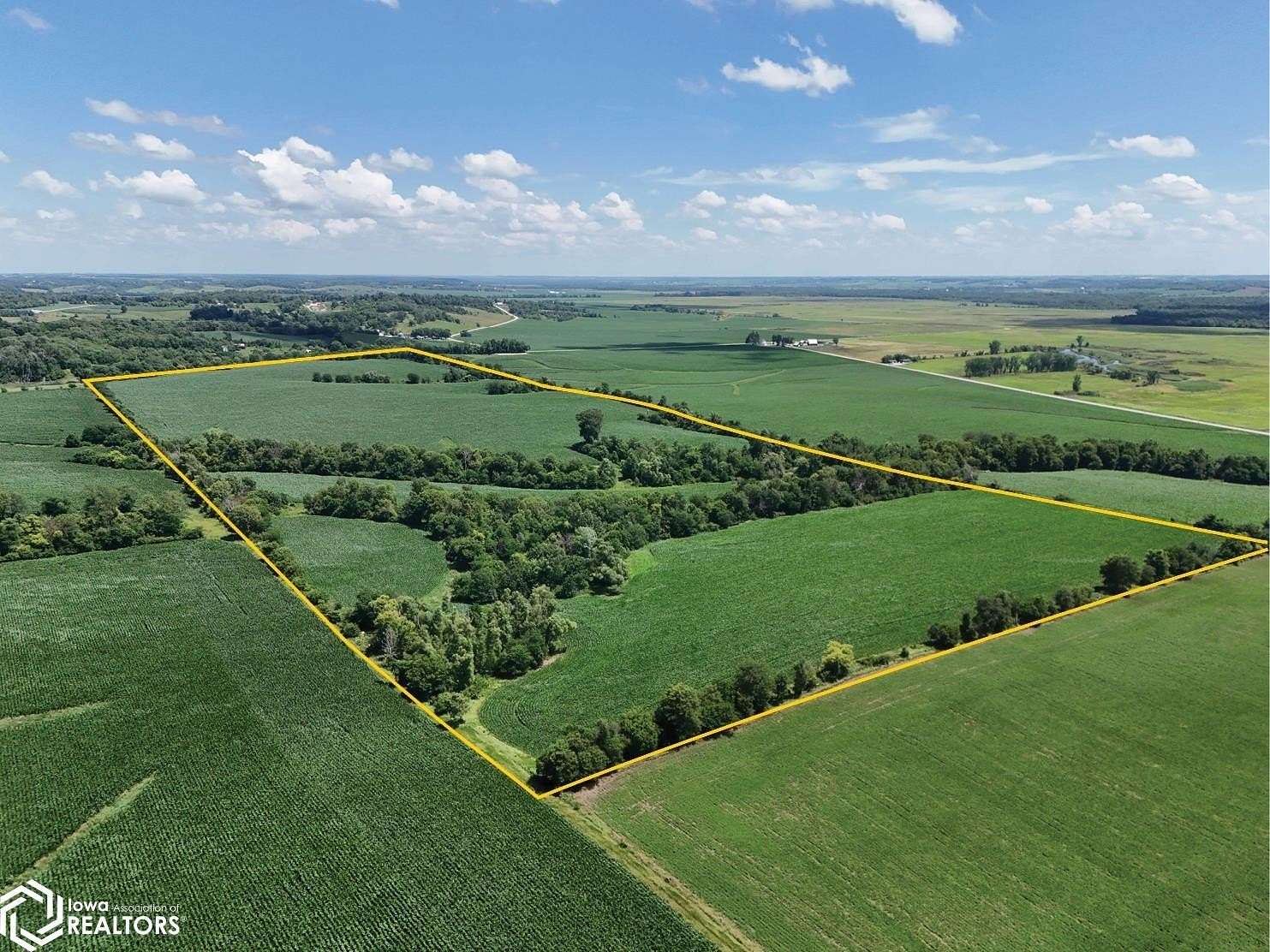 120 Acres of Agricultural Land for Sale in Belle Plaine, Iowa