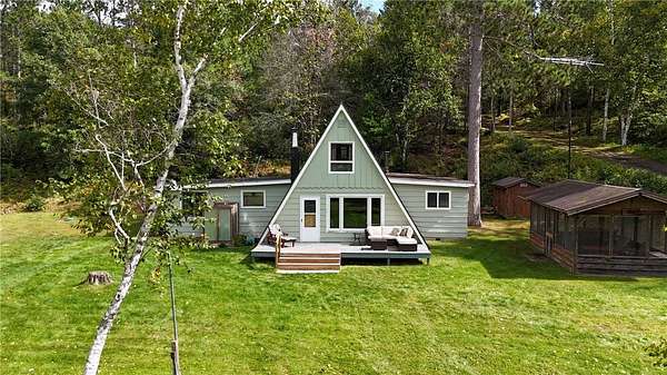 2.9 Acres of Residential Land with Home for Sale in Danbury, Wisconsin