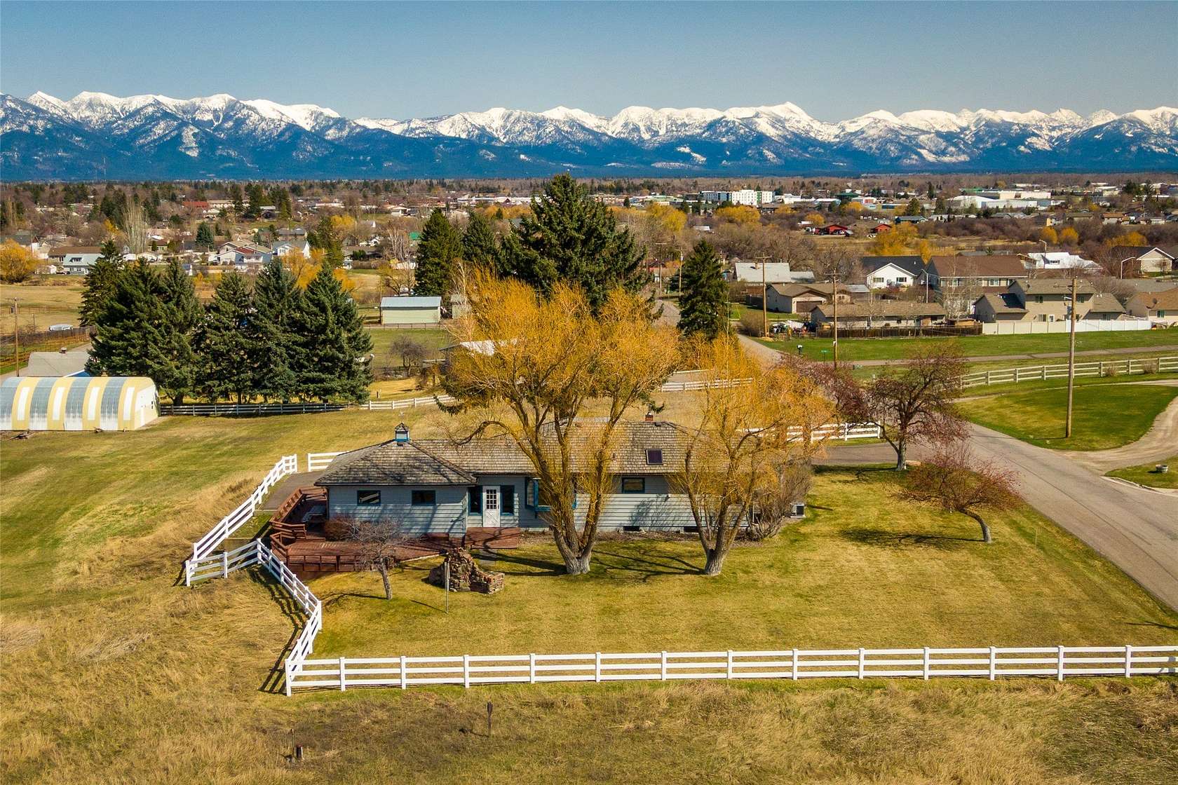 3 Acres of Residential Land with Home for Sale in Kalispell, Montana