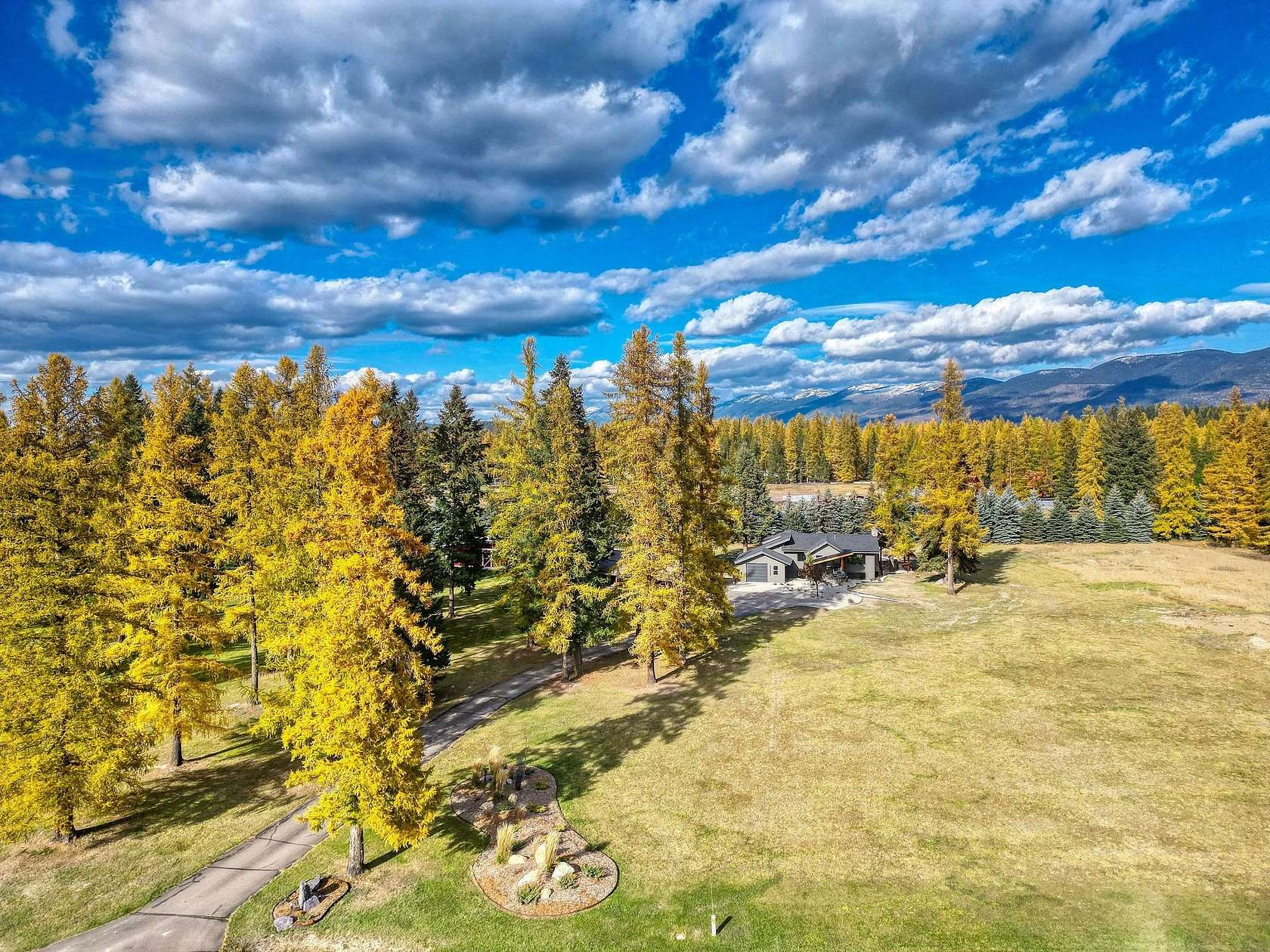 9.23 Acres of Residential Land with Home for Sale in Whitefish, Montana
