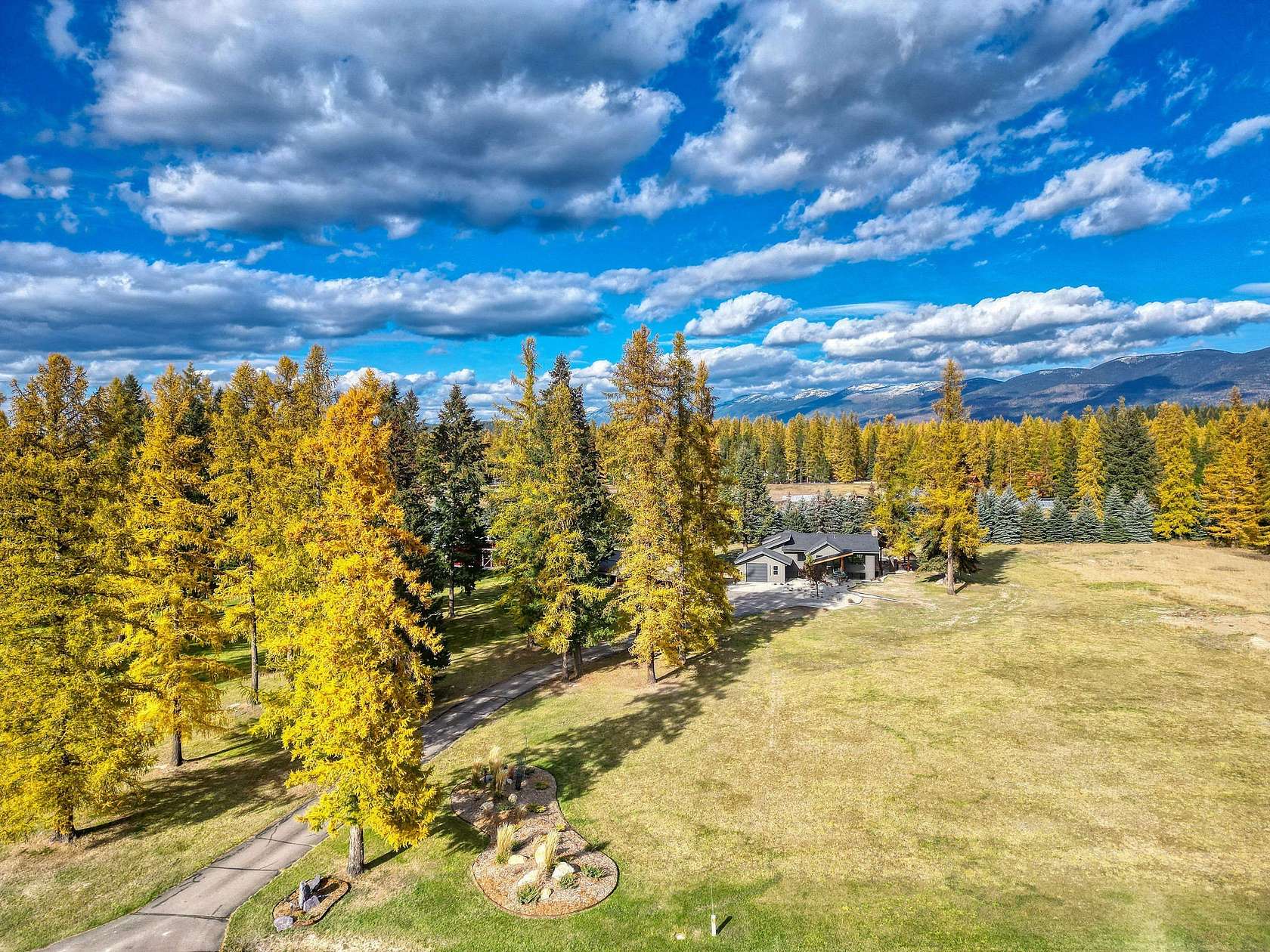 9.23 Acres of Land with Home for Sale in Whitefish, Montana