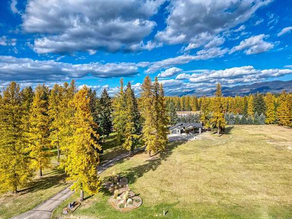 9.23 Acres of Land with Home for Sale in Whitefish, Montana