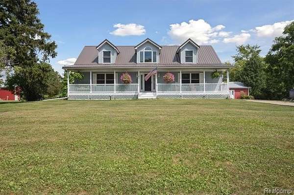11.5 Acres of Land with Home for Sale in Stockbridge, Michigan