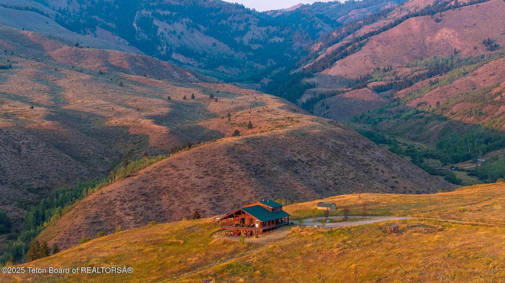 14 Acres of Land with Home for Sale in Jackson, Wyoming