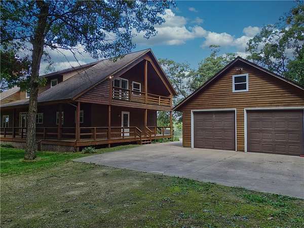 80 Acres of Recreational Land with Home for Sale in Mondovi, Wisconsin