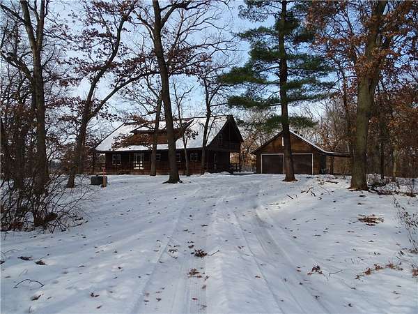 80 Acres of Recreational Land with Home for Sale in Mondovi, Wisconsin