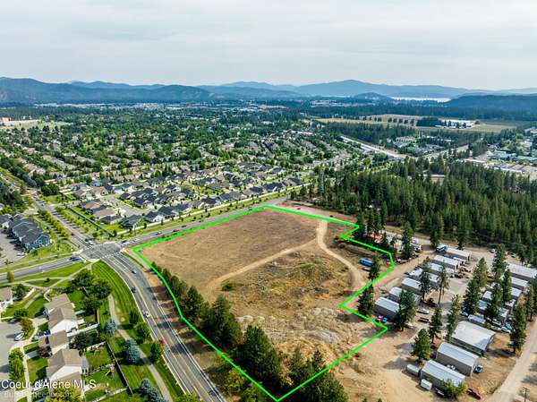 7.58 Acres of Commercial Land for Sale in Coeur d'Alene, Idaho