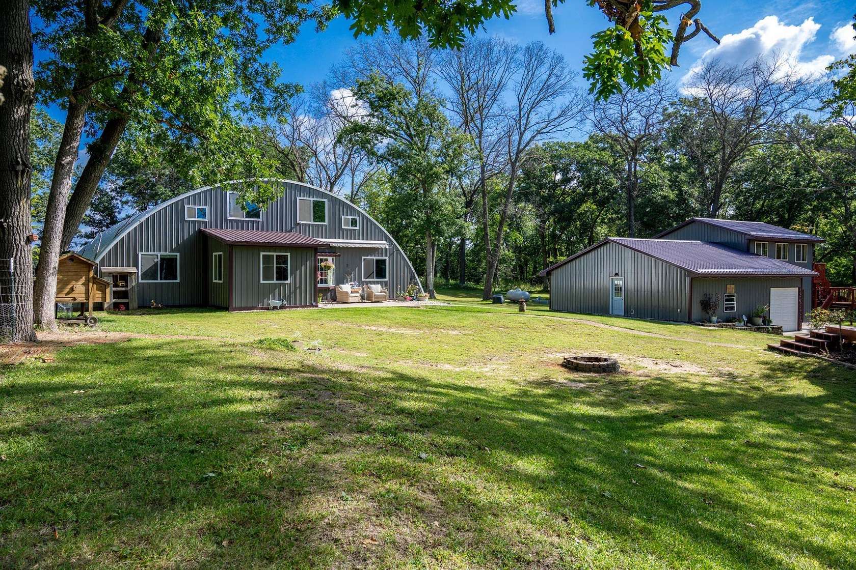 29.7 Acres of Recreational Land with Home for Sale in Camp Douglas, Wisconsin