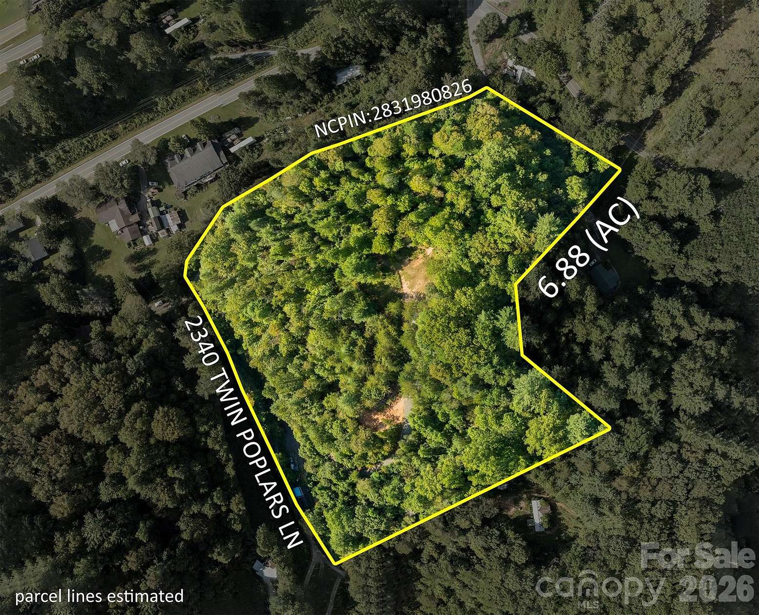 6.88 Acres of Residential Land for Sale in Lenoir, North Carolina