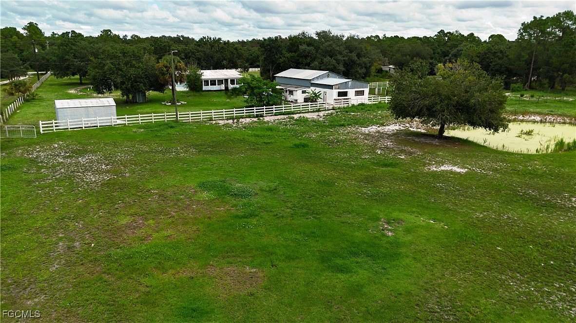 5 Acres of Residential Land with Home for Sale in Clewiston, Florida