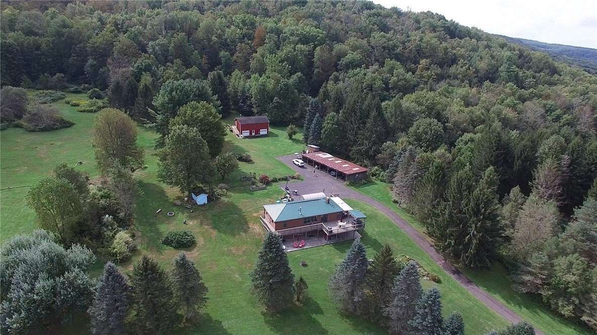 28.6 Acres of Recreational Land with Home for Sale in Oxford, New York