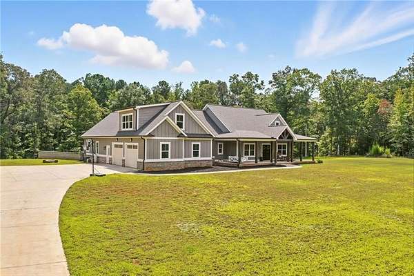 8.17 Acres of Residential Land with Home for Sale in Canton, Georgia