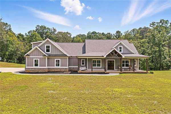 8.17 Acres of Land with Home for Sale in Canton, Georgia