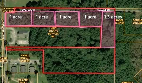5 Acres of Land for Sale in Prentiss, Mississippi