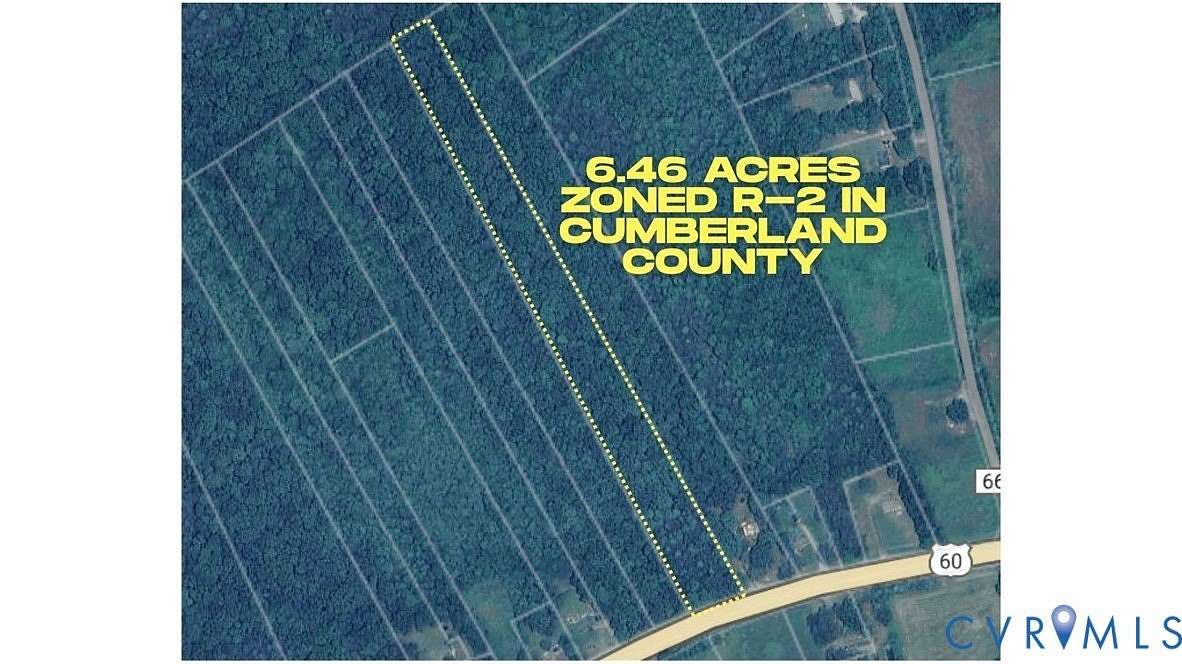 6.46 Acres of Land for Sale in Cumberland, Virginia