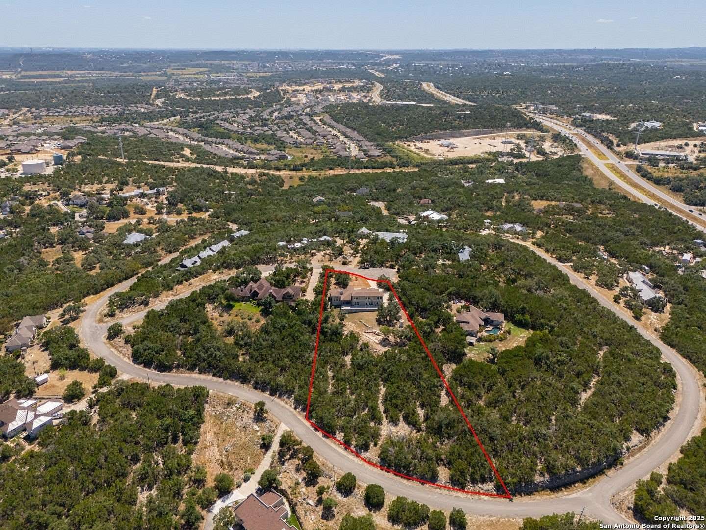 2.1 Acres of Residential Land with Home for Sale in Bulverde, Texas