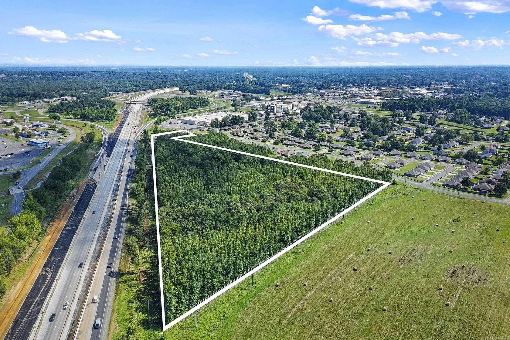 15.3 Acres of Commercial Land for Sale in Cabot, Arkansas