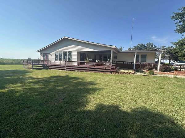 10 Acres of Recreational Land with Home for Sale in Burlington, Oklahoma