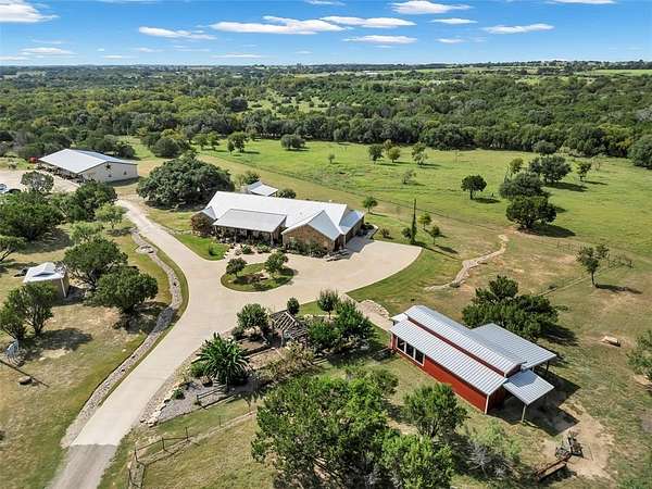 42 Acres of Land with Home for Sale in Tolar, Texas