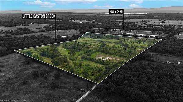 36 Acres of Recreational Land & Farm for Sale in Wister, Oklahoma