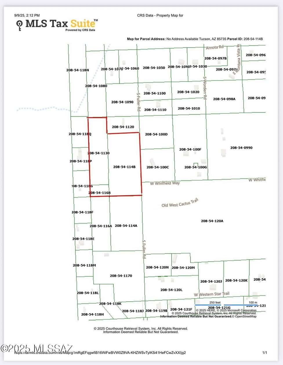 7.2 Acres of Residential Land for Sale in Tucson, Arizona