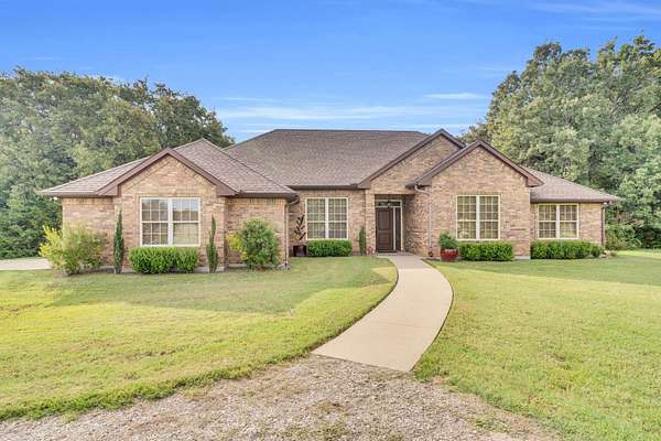 5 Acres of Land with Home for Sale in Scurry, Texas