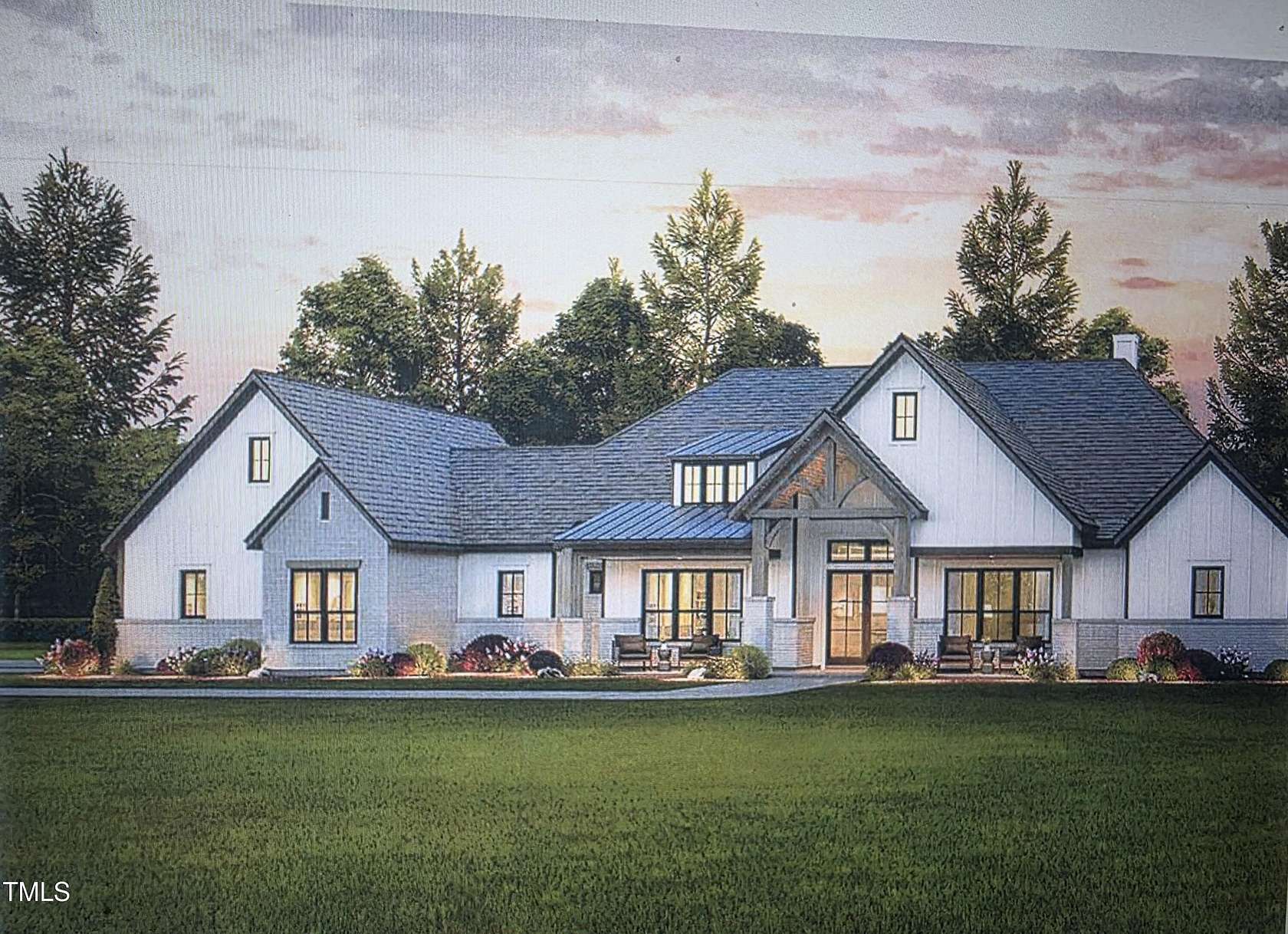 5.25 Acres of Residential Land with Home for Sale in Rougemont, North Carolina