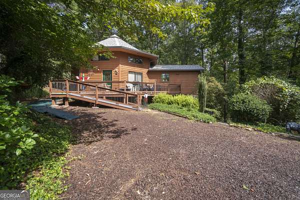 3.38 Acres of Residential Land with Home for Sale in Helen, Georgia