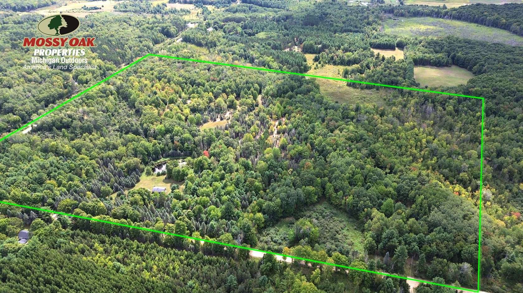 59 Acres of Land with Home for Sale in Reed City, Michigan