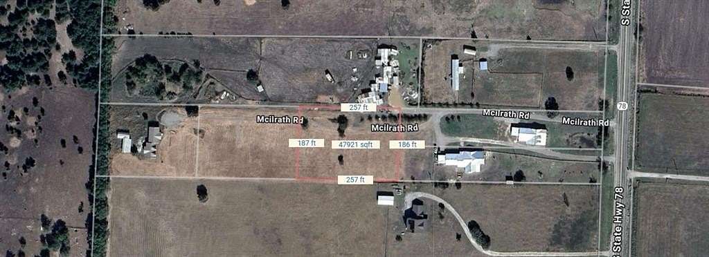 1.1 Acres of Residential Land for Sale in Leonard, Texas