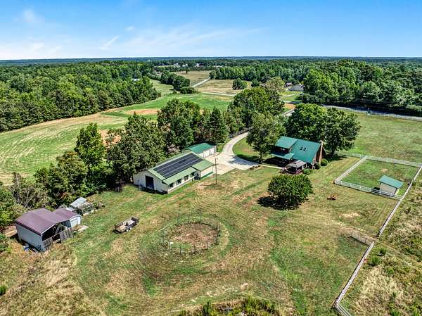 24 Acres of Agricultural Land with Home for Sale in Gray Court, South Carolina