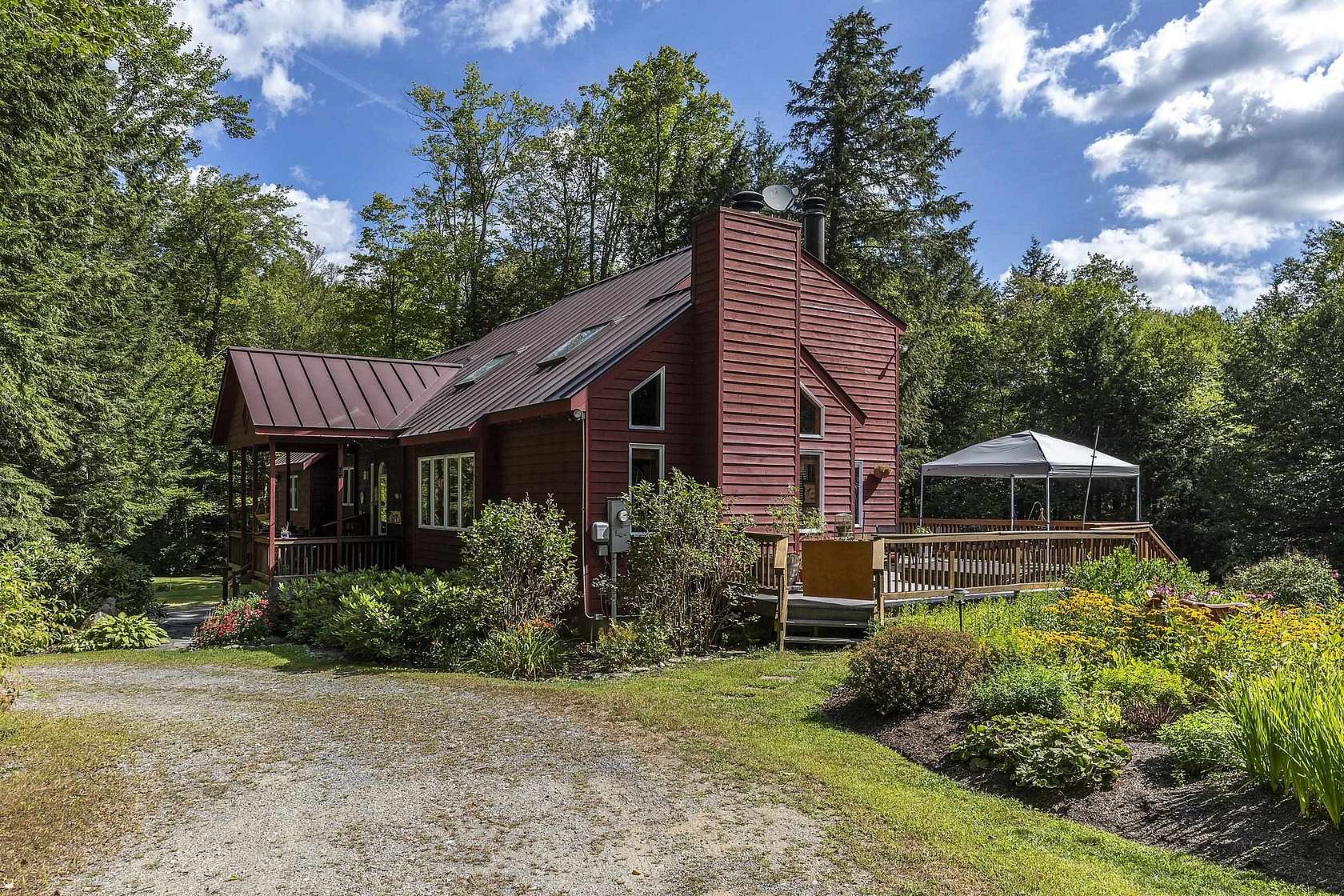 15.1 Acres of Land with Home for Sale in Jamaica, Vermont