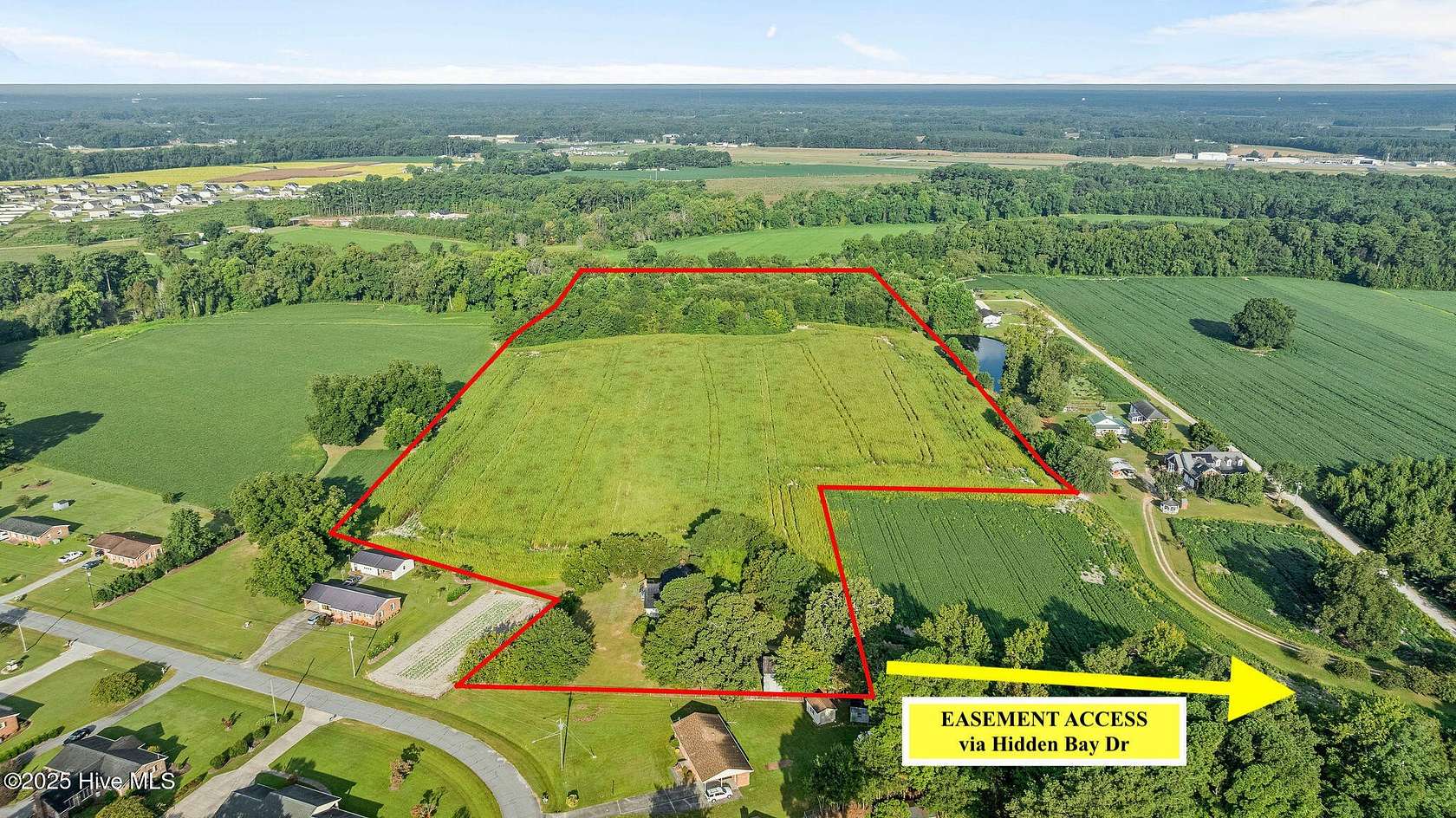 17.6 Acres of Land with Home for Sale in Pikeville, North Carolina