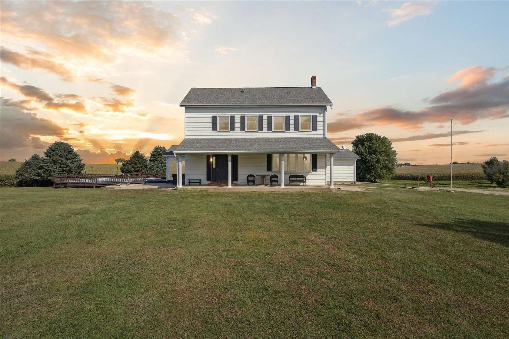 7 Acres of Land with Home for Sale in German Valley, Illinois