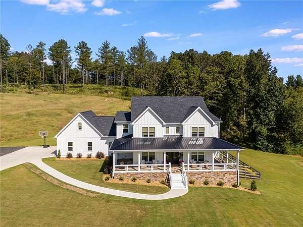 22 Acres of Recreational Land with Home for Sale in Rome, Georgia