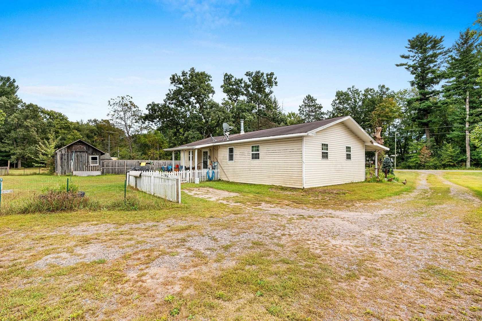 39 Acres of Land with Home for Sale in Hancock, Wisconsin