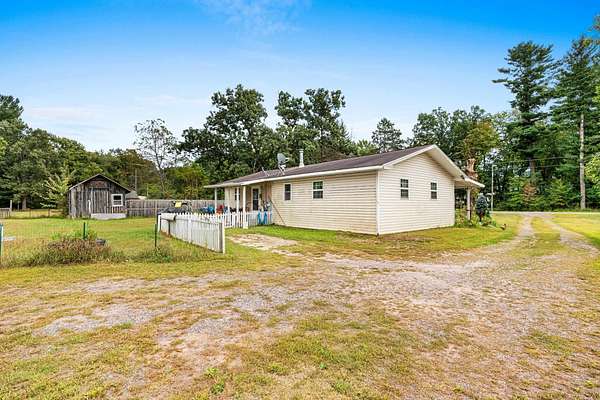 39 Acres of Land with Home for Sale in Hancock, Wisconsin