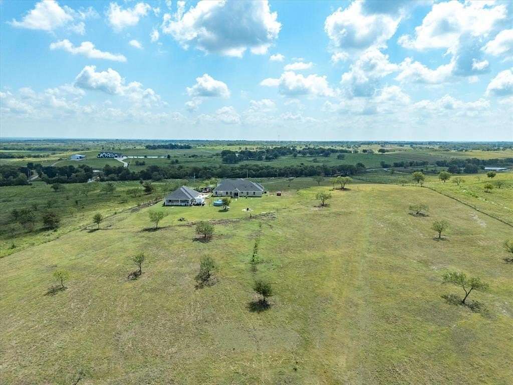 33.5 Acres of Recreational Land with Home for Sale in Ennis, Texas