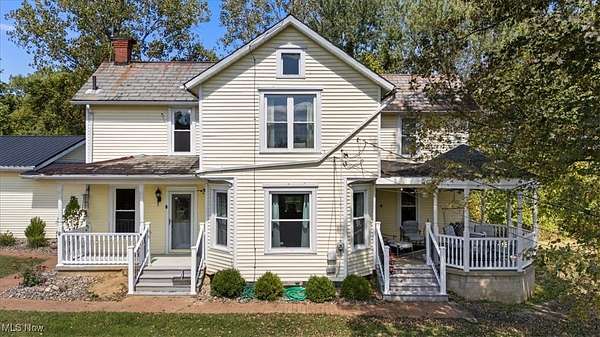 5 Acres of Residential Land with Home for Sale in Lowell, Ohio