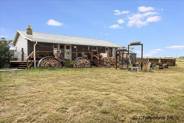 6.44 Acres of Land with Home for Sale in Cheyenne, Wyoming