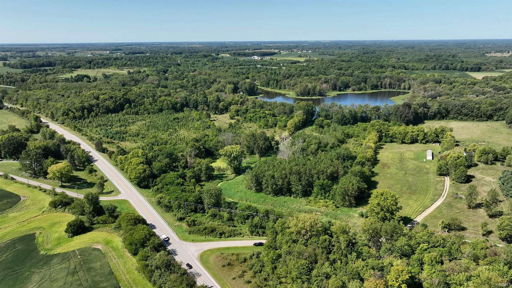 40 Acres of Recreational Land & Farm for Auction in Pierceton, Indiana