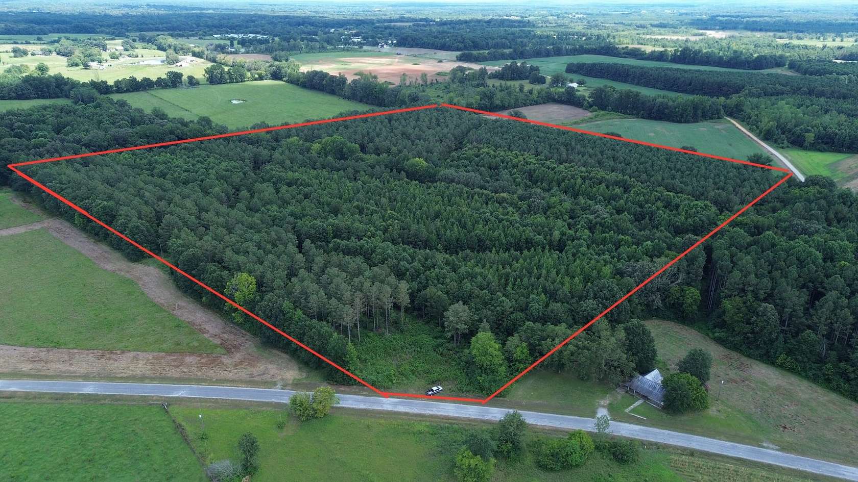 36 Acres of Recreational Land & Farm for Sale in Town Creek, Alabama