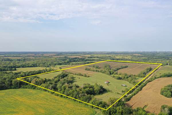 78 Acres of Recreational Land & Farm for Sale in King City, Missouri