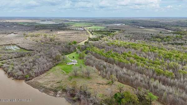 540 Acres of Land with Home for Sale in Wisner, Louisiana
