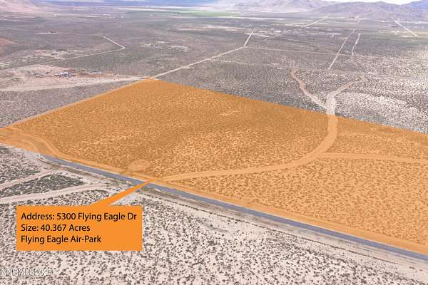 40.4 Acres of Recreational Land for Sale in Reno, Nevada